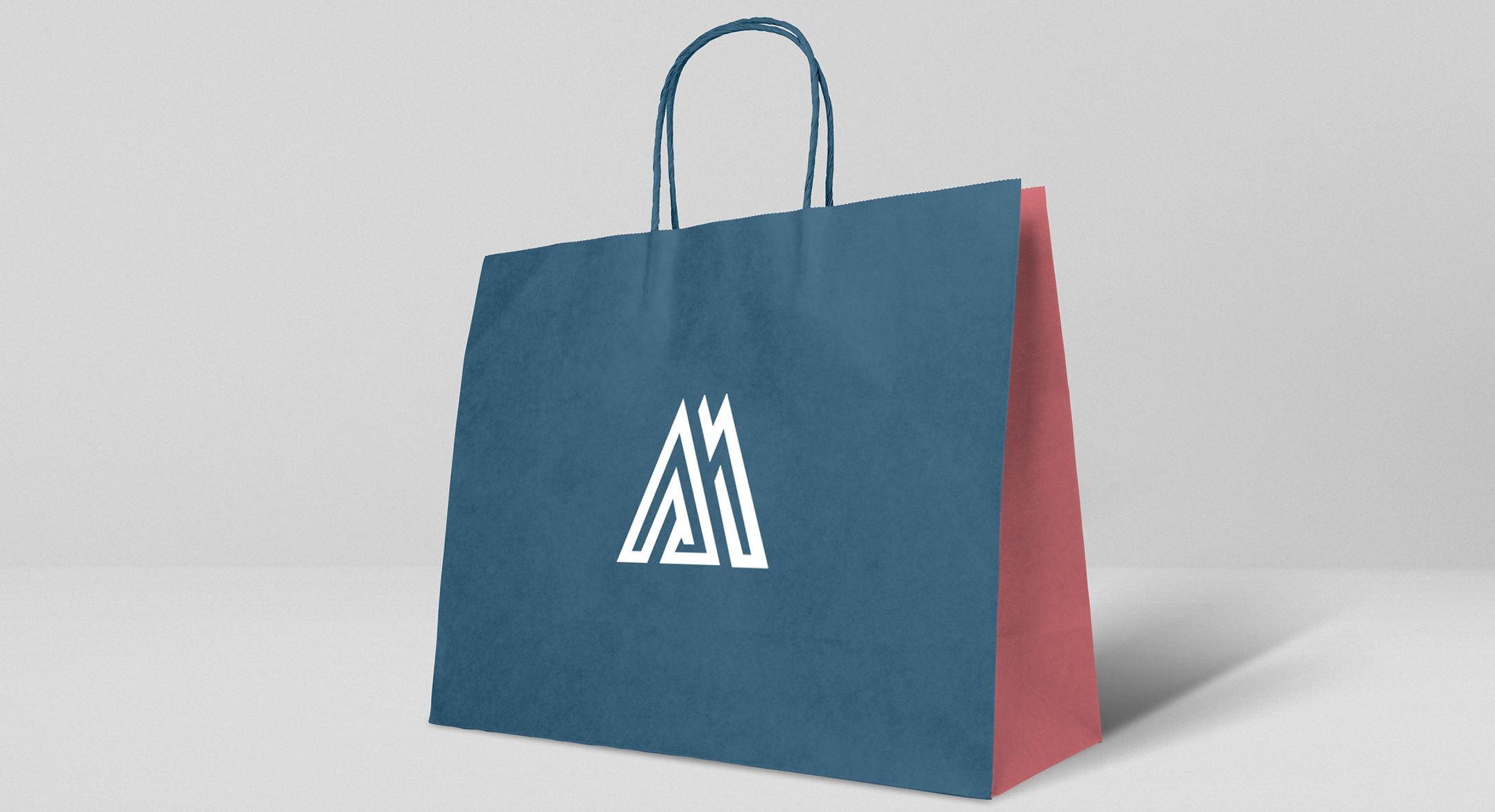 Mirror logo branding displayed on a carry-bag
