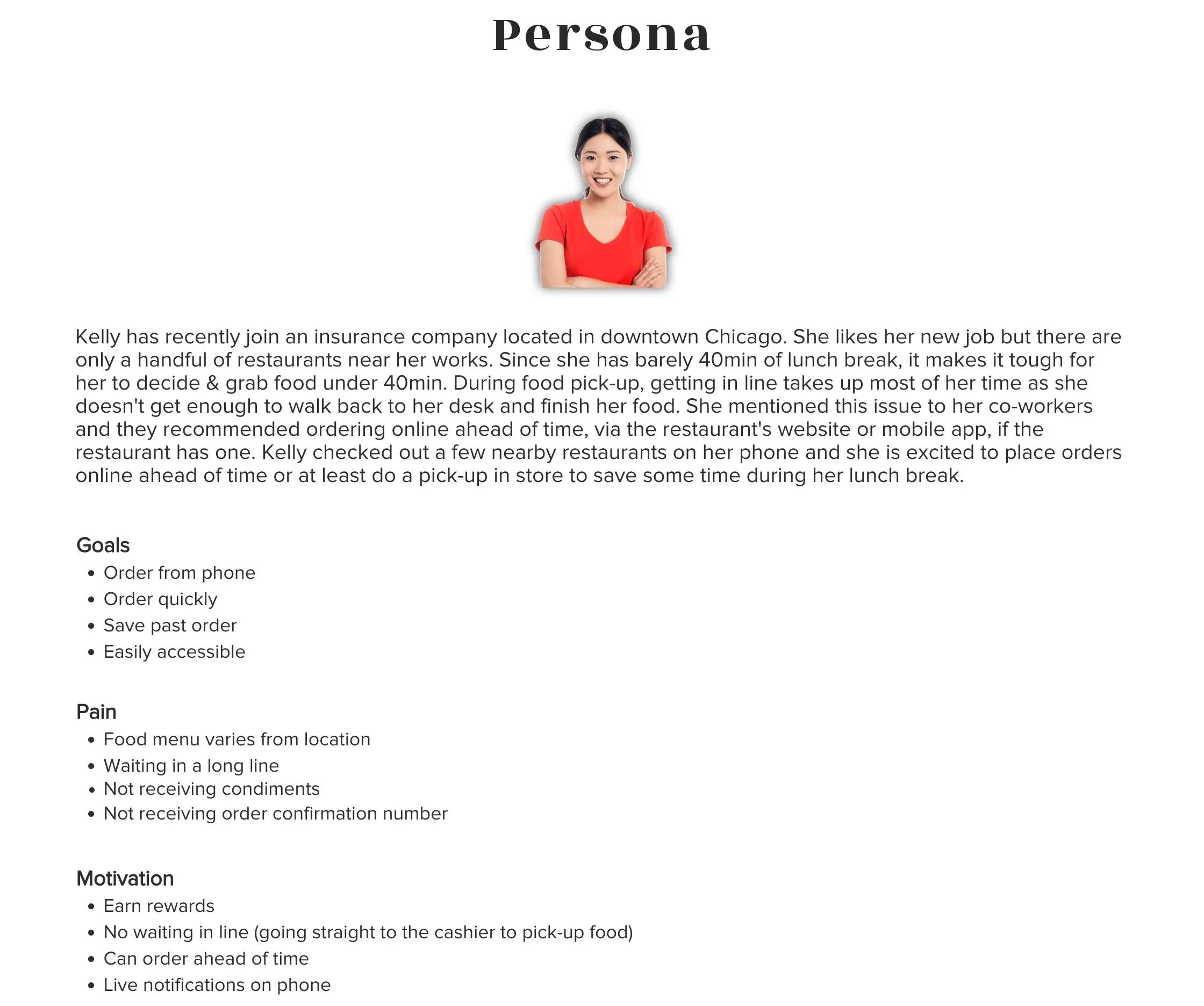 User Persona for Taco Bamba