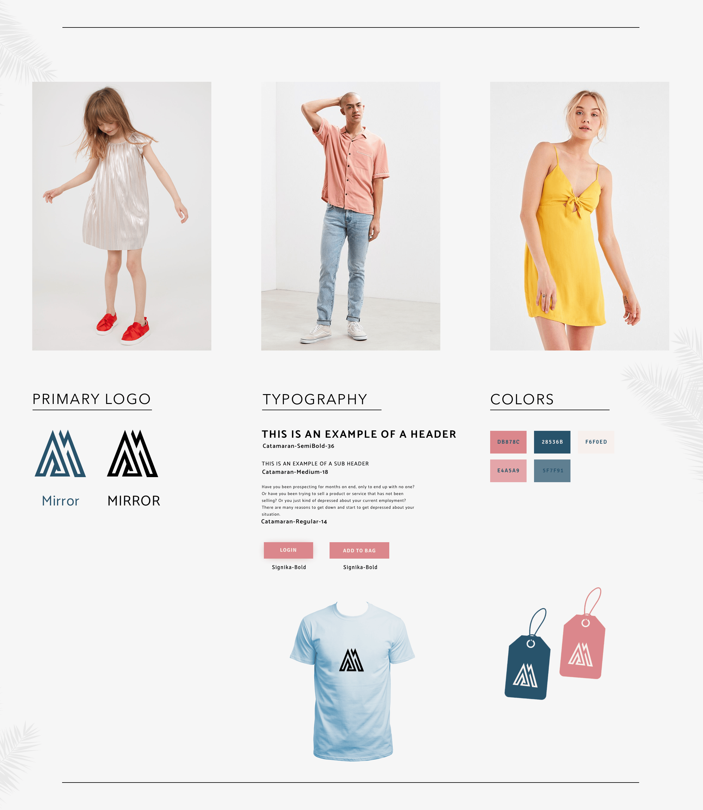 Style guide for Mirror