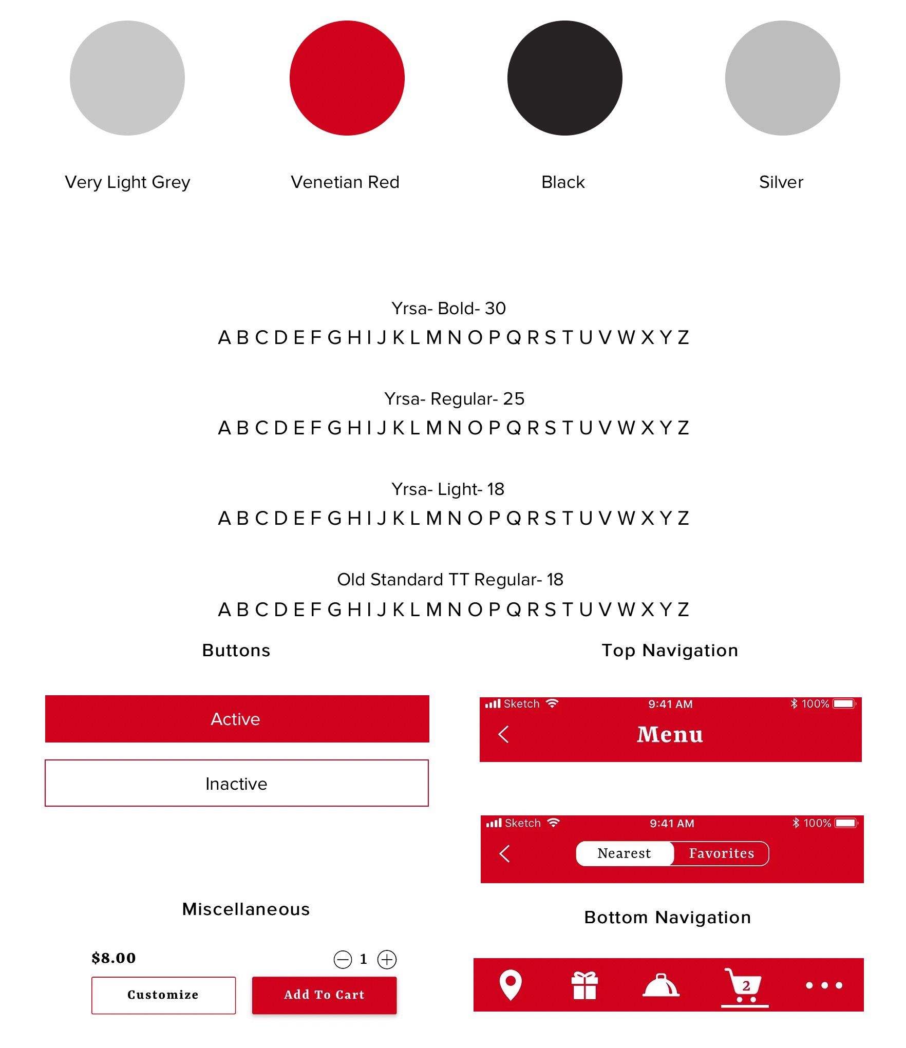 Style guide for Taco Bamba